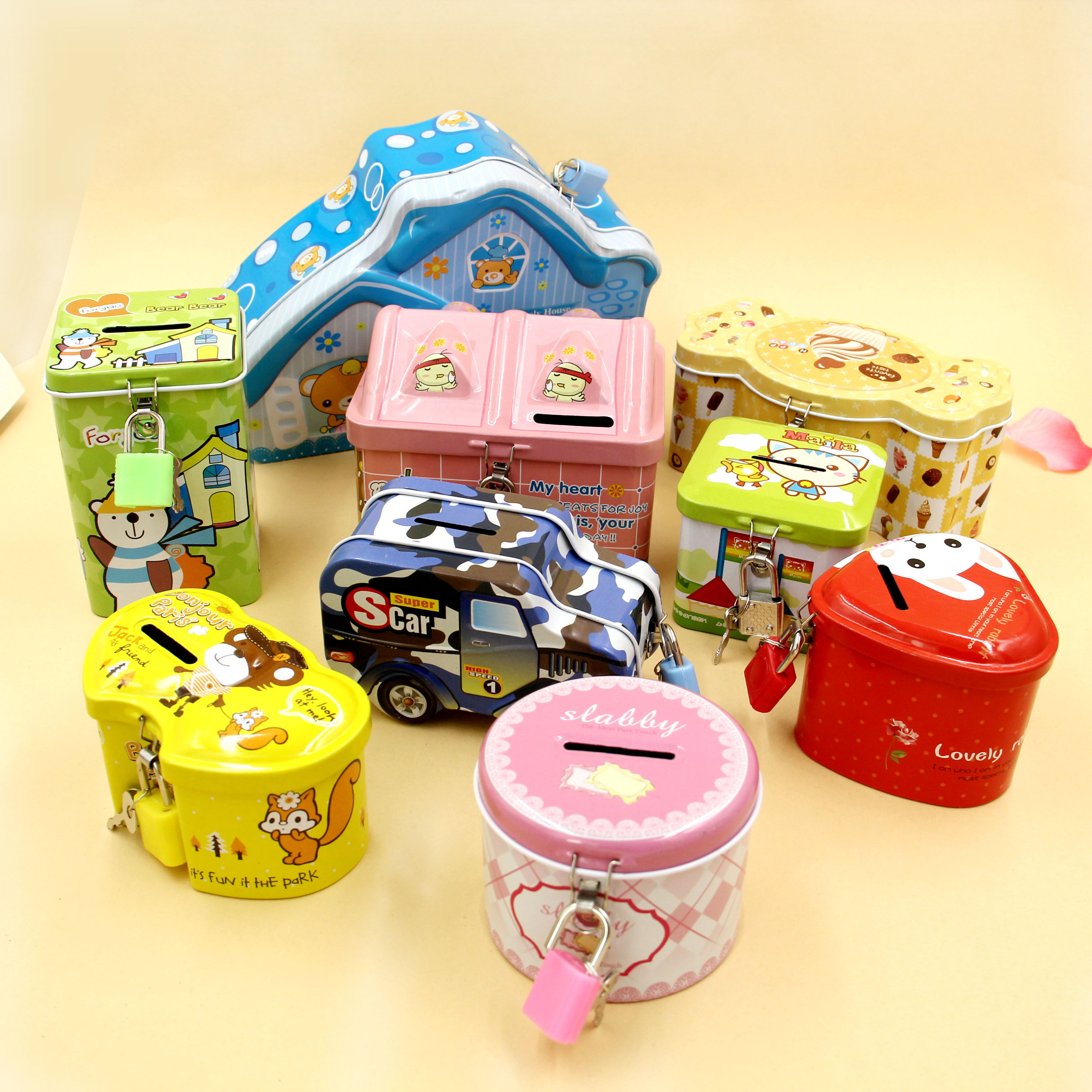 新年礼物 文具套装礼盒小学生幼儿园可爱小熊蜡笔六件套学生用品