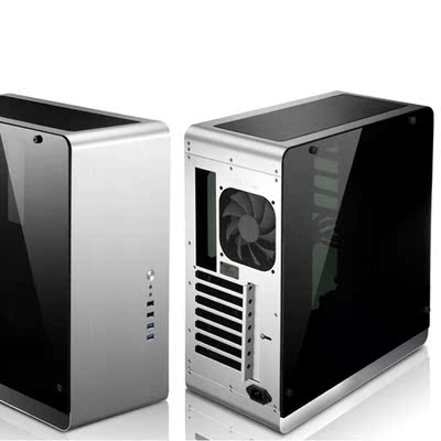 乔思伯umx4 铝合金机箱 台式机机箱 240水冷机箱 支持atx主板