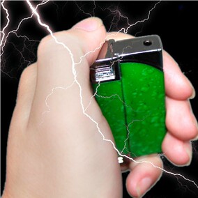 电人打火机防风愚人节恶搞整人玩具礼物送好基友奇怪的好玩的东西