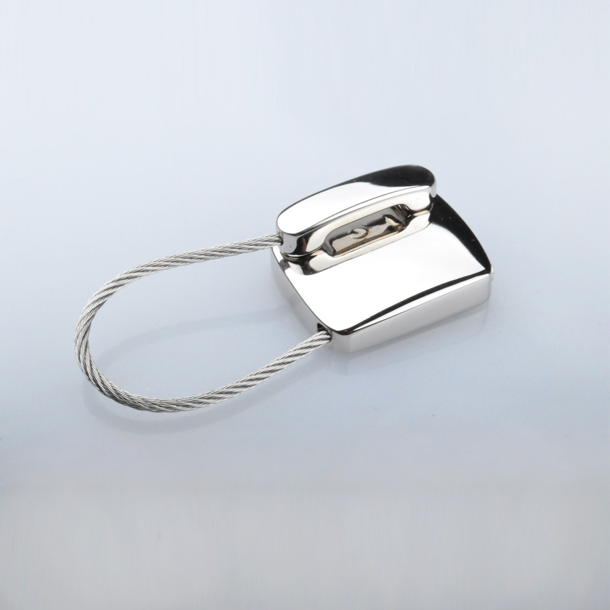 钢丝电话钥匙扣创意迷你礼品钥匙链实用女士钥匙圈车用饰件钥匙环