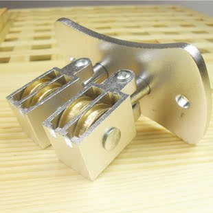 阳台自动手摇升降晾衣架晒衣架凉衣架维修配件 纯铝转角 转向器