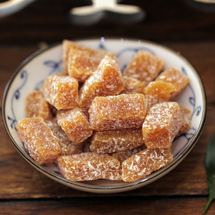 台湾特产姜汁糖 零食吃货经期月子软糖暖胃暖身200g 买3包邮5送1