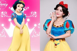 万圣节白雪公主与七个小矮人白雪公主裙子爱丽丝灰姑娘表演服装