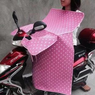 夏季 连体护腿罩 电动车遮阳罩 防晒摩托车踏板车通用挡风被护膝