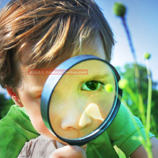 法国maped3倍儿童放大镜学生户外探索玩具益智宝宝科学学习手持式-时