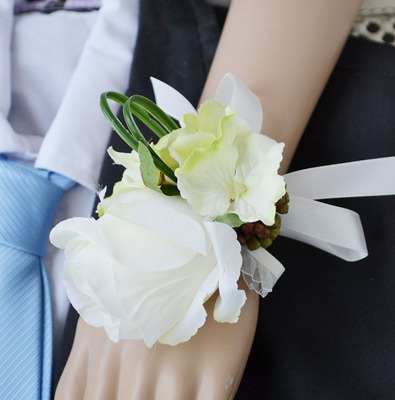 手腕花 新款独家 欧式新娘伴娘花童手环 多款 婚礼必备 爱町喜品