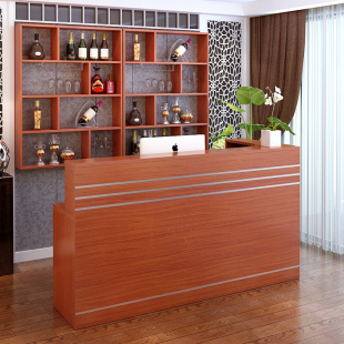 酒柜吧台组合饭店餐馆吧台酒柜 前台 接待台酒架收银台展示柜吊柜