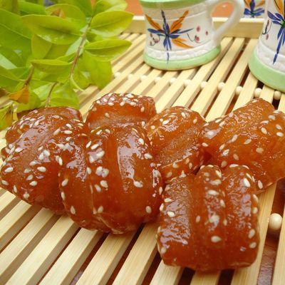 舌尖上的中国2 山东特产传统糕点零食 蜜三刀 400g 油糖果子