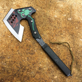 玫瑰手斧户外用品野外防身战刀cf斧头斧子野营斧开山斧开山砍开刃