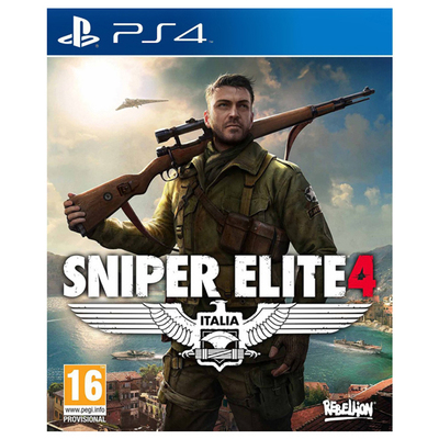 現貨全新正版 ps4遊戲 狙擊精英4 sniper elite 4 ps4版 英語