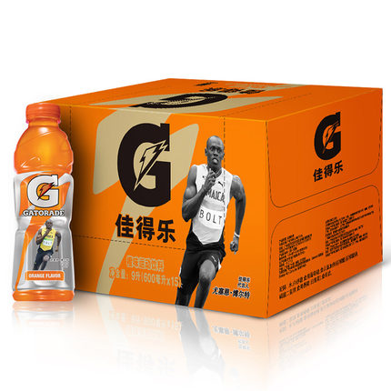 44kg现货秒发美国佳得乐gatorade健身骑行运动饮料冲粉冲剂水壶_7折