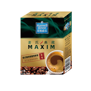 【天猫超市】麦氏典藏maxim 原味已售163件 ￥ 25.9 ￥26 包邮