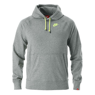 耐克nike耐克 男子aw77针织运动连帽套头卫衣 正品 653430011091