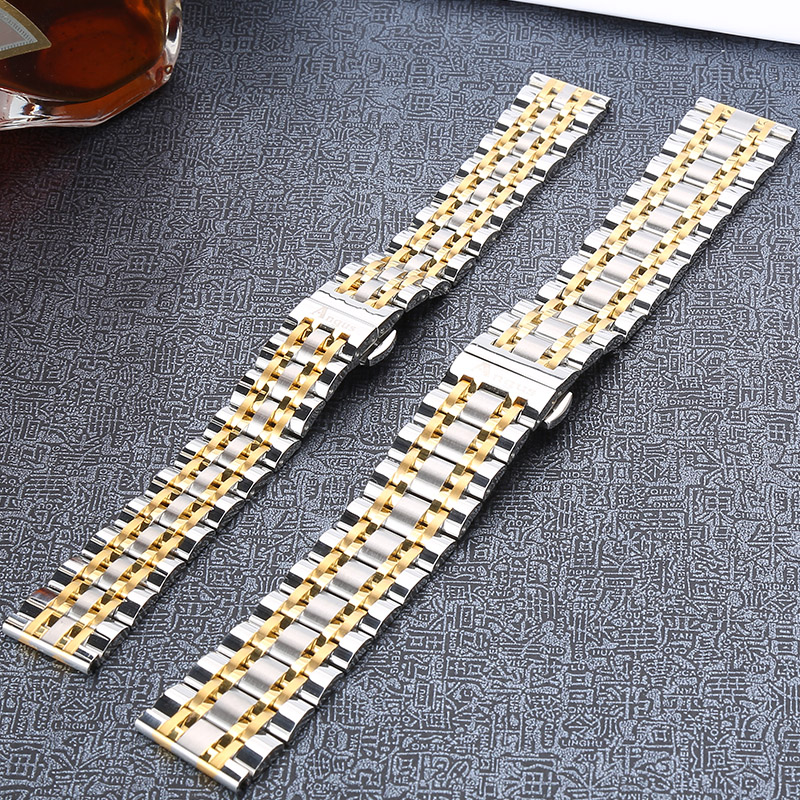 angus爱格斯手表表带牛皮真皮表带男女针扣适用卡西欧天梭浪琴ck