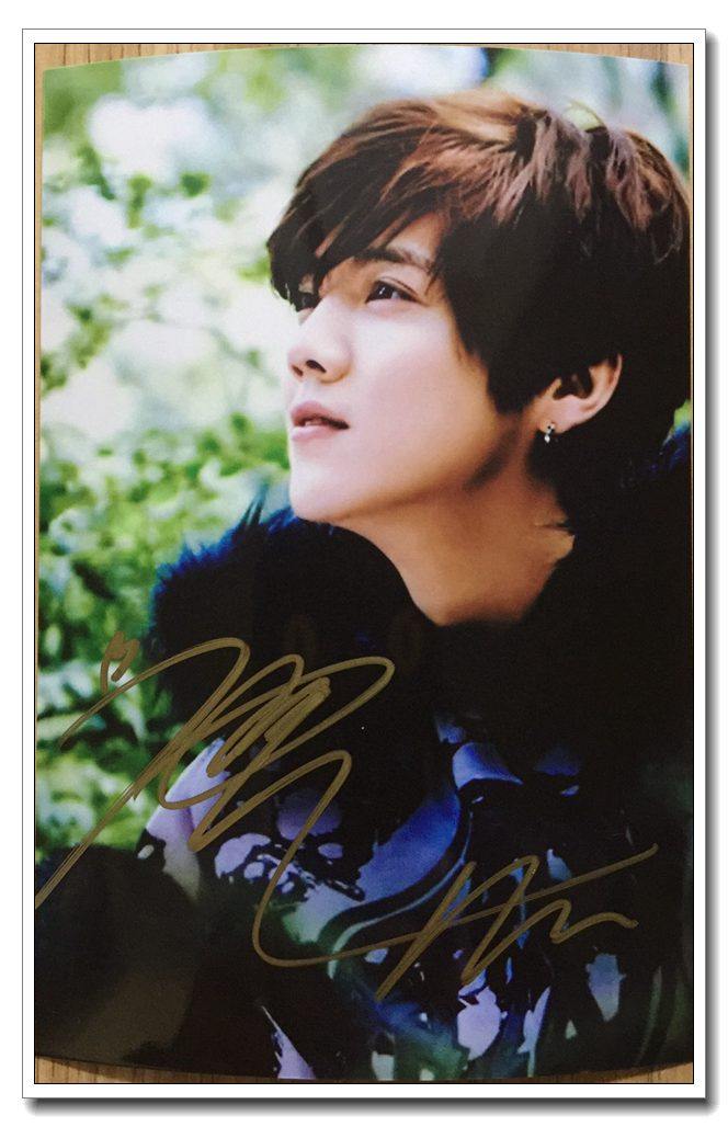 鹿晗 亲笔签名 2015新专辑reloaded i.