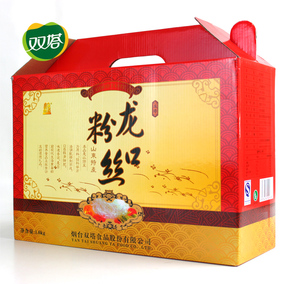 双塔食品 山东特产龙口粉丝礼盒装2.16kg 酸辣粉条食品