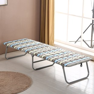 [转卖]板式折叠床加厚加固单人床简易午休午睡床两折床硬板床行