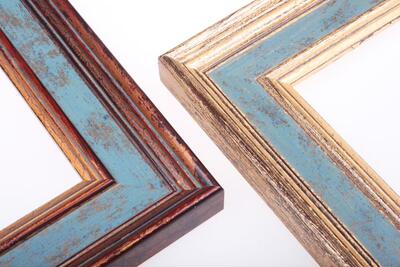 实木美式乡村画框挂墙定做相框摆台尺寸定制油画框拼图框婚纱照框