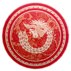 泸州油纸伞|红色凤凰|结婚礼品|防雨古典|厂家直销|舞蹈伞新娘伞