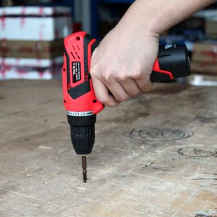 手电钻 力虎12v锂电充电电钻 电批 多功能家用 电动工具起子螺丝刀手