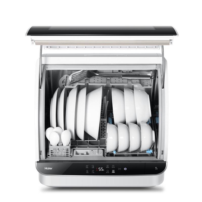 haier/海尔 htaw50stgb小贝台式洗碗机消毒迷你全自动家用洗碗机