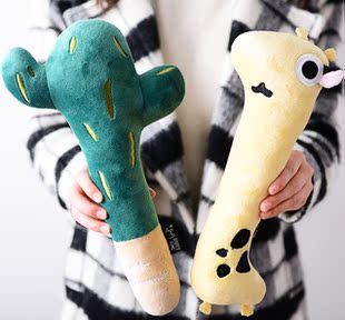 可爱卡通鸭子仙人掌按摩健身拍拍棒 减压腰颈椎敲打锤经络按摩棒