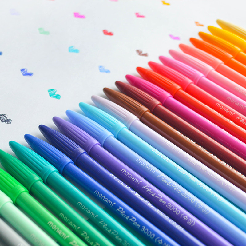 日系简约无印风签字笔 创意中性笔0.38mm针管头学生办公用品水笔