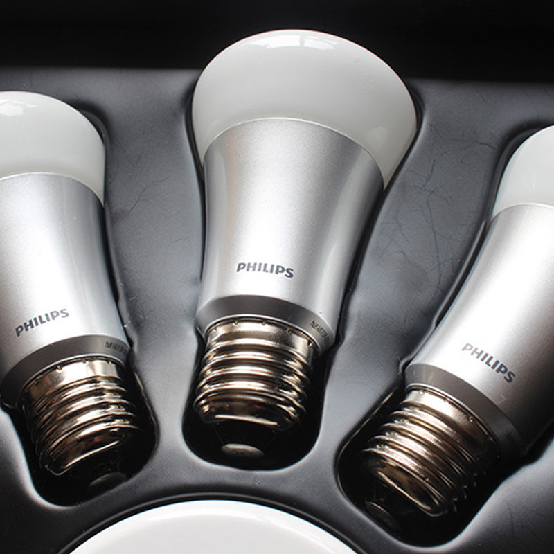 飞利浦hue 手机wifi无线智控联网led灯泡 调光调色变色节能灯泡