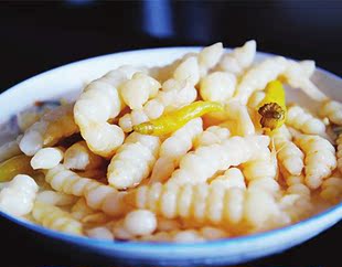 自制凉菜无添加剂重庆黔江特产美食下饭菜泡椒地牯牛零食宝塔菜