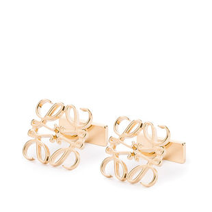 意大利代购正品loewe罗意威 2017新款男士精致字谜袖扣11117701