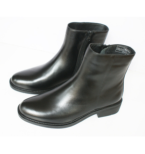 金猴07a校尉常服绒皮鞋男士高帮冬季纯羊毛保暖商务正装军官皮鞋