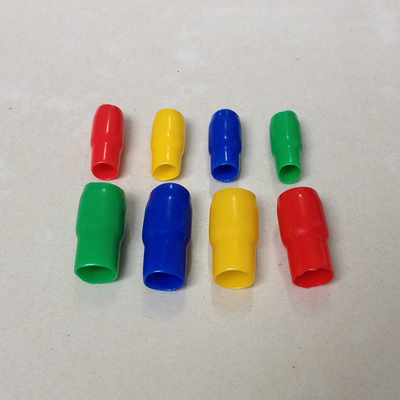 95平方铜鼻子护套 冷压端子绝缘软护套线鼻子配套护套红黄蓝绿黑