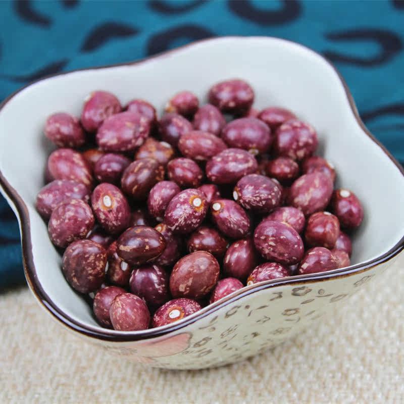 云南金丝豆 农家自种红花豆 孔雀豆 芙蓉豆 雀蛋豆芸豆红饭豆250g