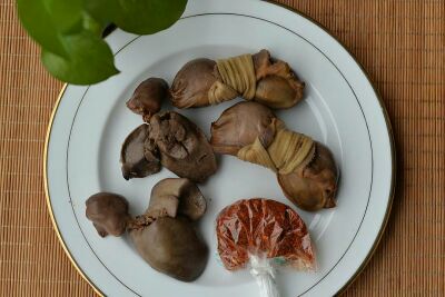 重庆特产熟食肉类五香卤鹅菌肝黄成城私房菜精品卤鹅胗五只包邮