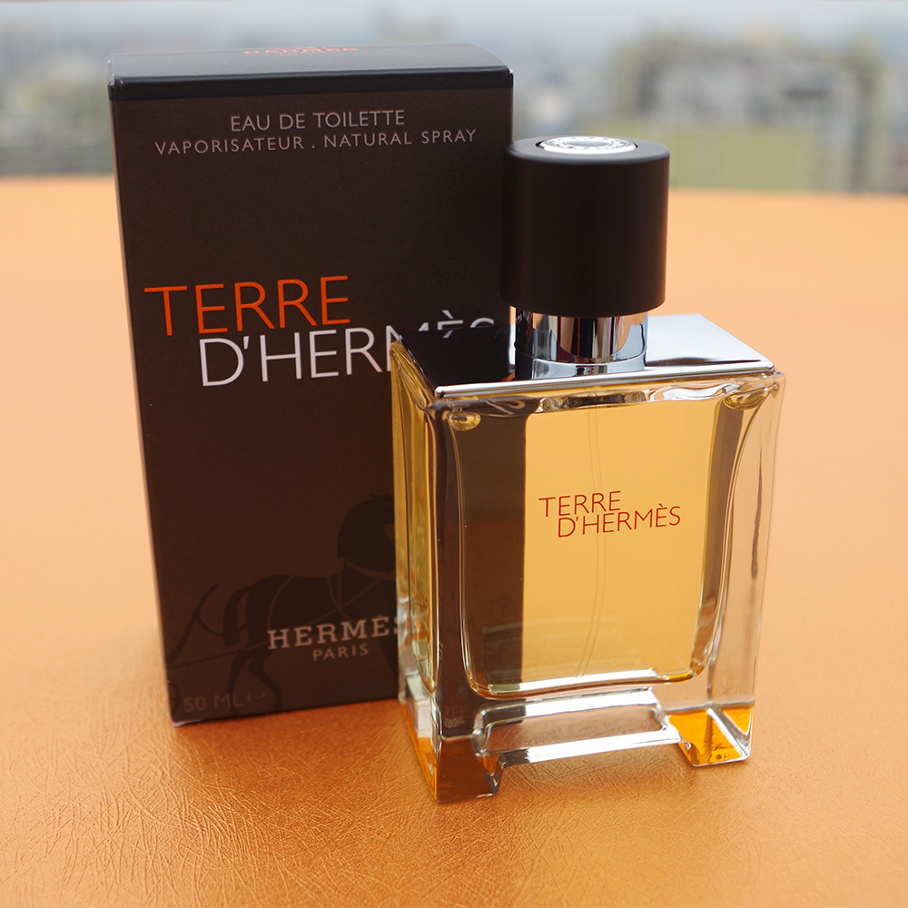 香港正品 hermes terre愛馬仕大地男士香水50 100ml 木質清新調