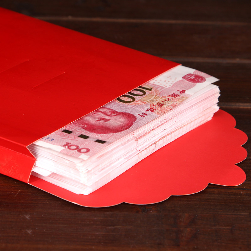 万元红包结婚利事封6-10万超大万元红包十万元聘礼聘金袋婚庆用品