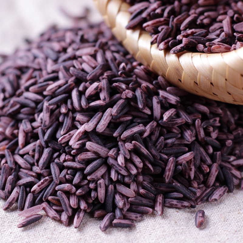 墨江散装紫糯米特产新米云南紫米紫色米饭特色天然无染色特价