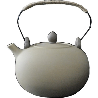 陶土提梁壶 陶瓷烧水壶 煮茶壶 功夫茶具陶壶养生壶复古粗陶茶具