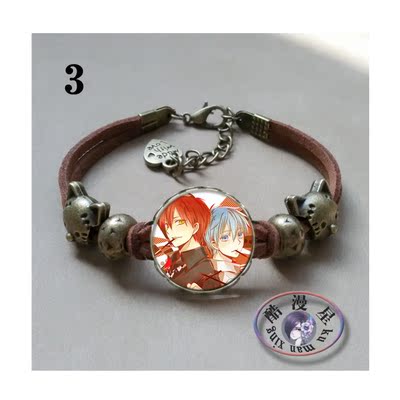 黑子的篮球 黑子哲也/火神大我创意宝石手链动漫周边首饰时尚手绳