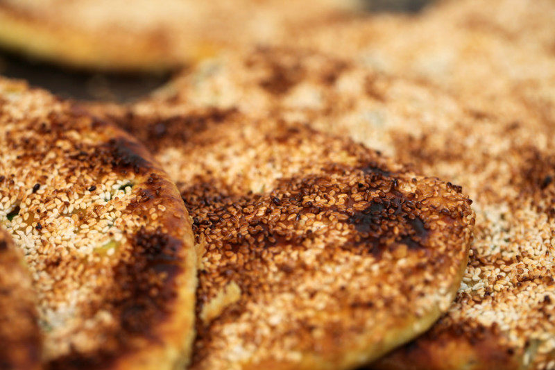 兴化特产 芝麻咸味烧饼手工兴化王烧饼龙虎斗 土炉手工猪油渣烧饼