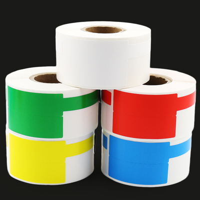 品胜标签机w100t缠绕标签 wewin刀型标签色带网络线缆标签纸