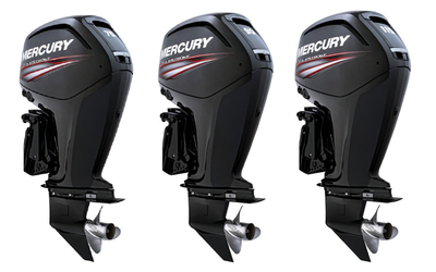 美国水星seapro75/90/115/150匹4冲商用加强型船外机发动机马达