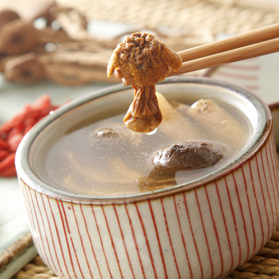 茶树菇姬松茸鸡汤 对体质富含安基酸药膳汤料包广东煲汤料 汤料包