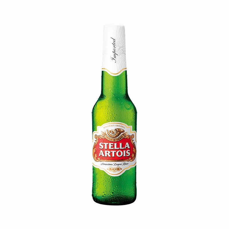 比利时进口stella artois时代啤酒330ml*12瓶组合装