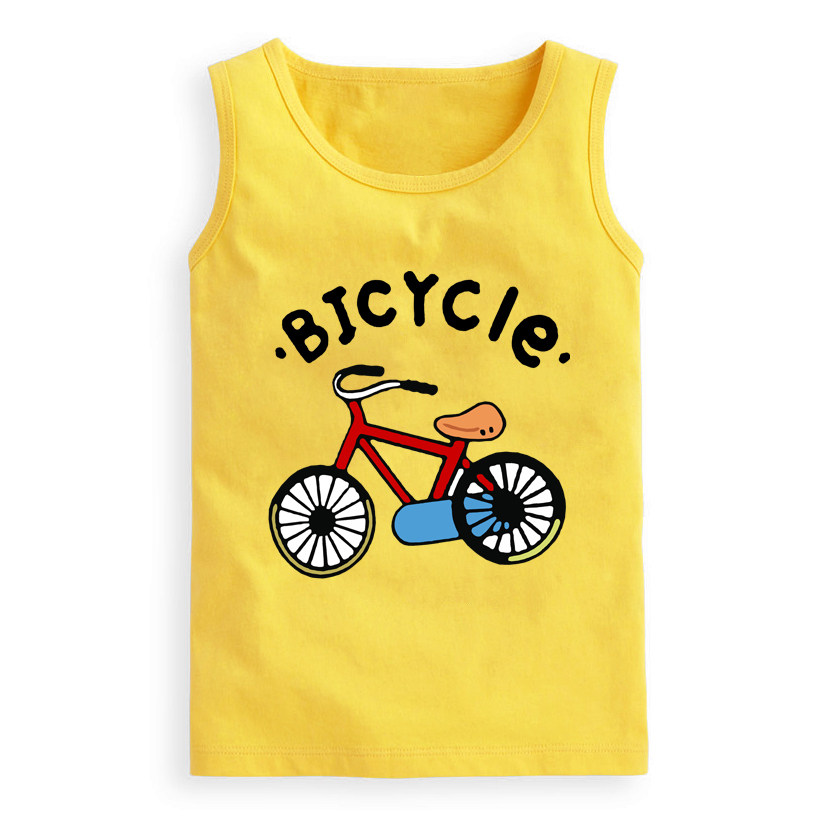 2017儿童背心新款男童运动打底吸汗童装背心纯棉无袖夏季韩版汗衫