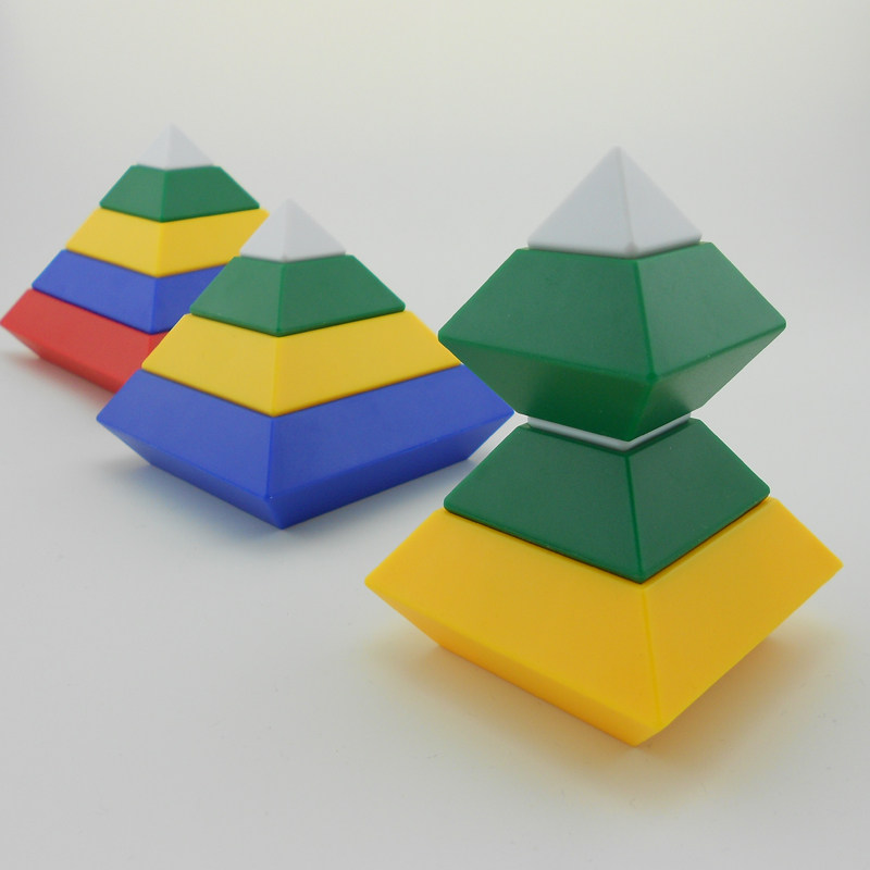 光华益智玩具 塑料拼插/拼装 百变金塔 in时代白宫/菱形积木