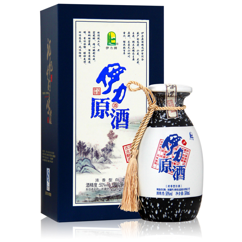 新疆名酒 伊力特50°伊力原酒 500ml 酒心网正品保障