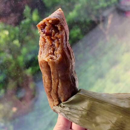 丁莲芳鲜肉粽子(4只装)正宗湖州粽子 百年经典好味美食粽子_7折现价