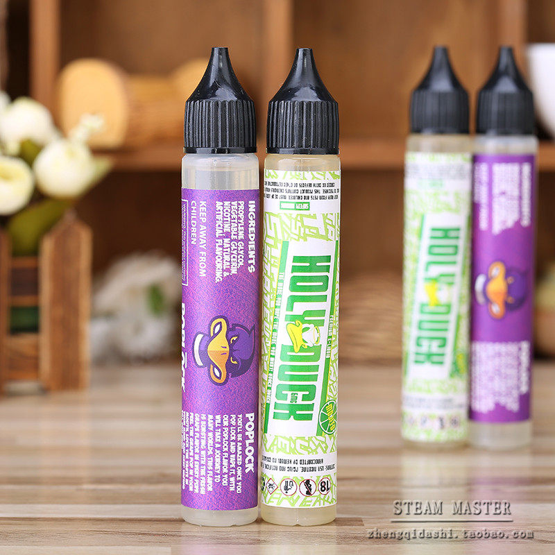 马来西亚进口 poplock 紫鸭子烟油 水晶葡萄30ml 蒸汽 电子烟烟油_双