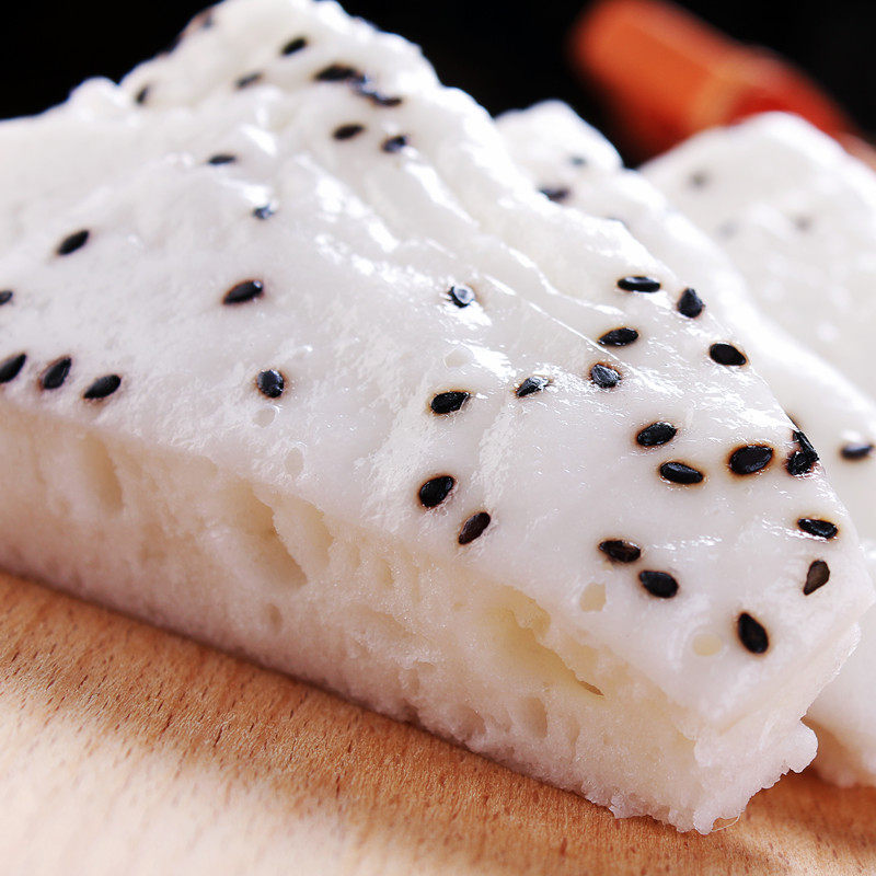 宁波酒酿米馒头 黑芝麻水塔糕 米糕 发糕 水塔糕 糖洋糕 传统糕点